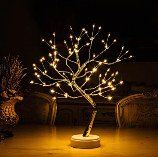 LÁMPARA MESA ÁRBOL BONSÁI LED