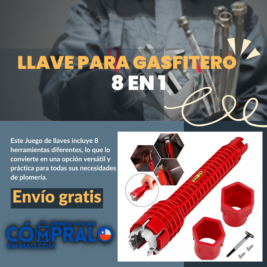 🦾LLAVE PARA GASFITERO 🔧