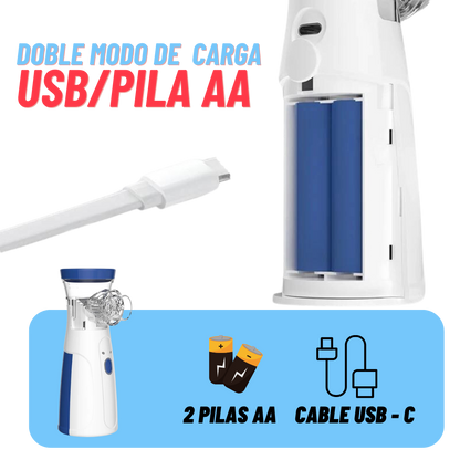 Nebulizador portátil para bebés, niños y adultos