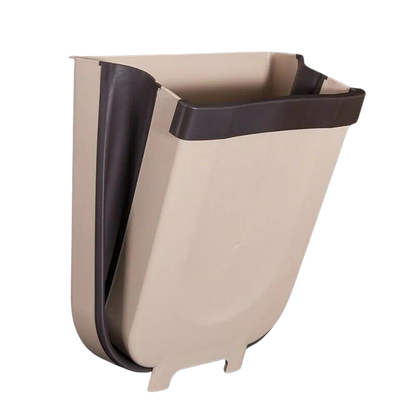 Papelera Plegable Beige